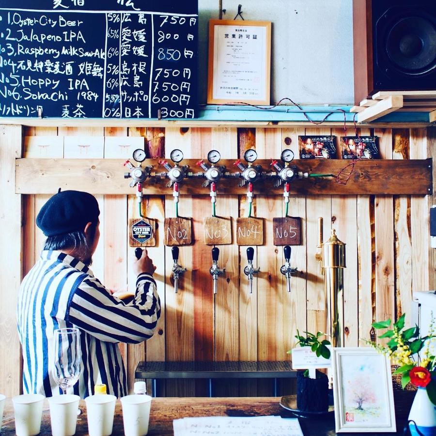 Bakushuku Den Guest House Brew Matsuyama  Eksteriør billede